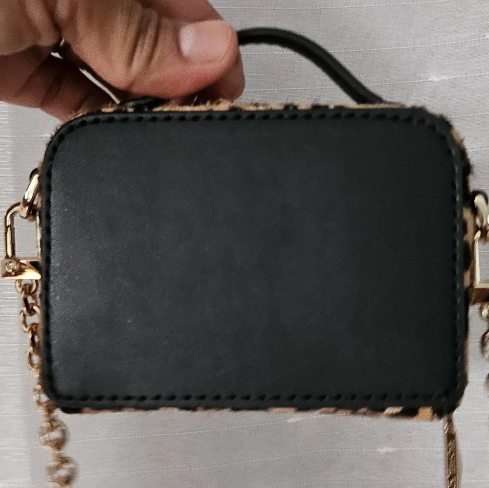 Michael Kors Estelle Micro Leather Trunk Mini Bag - Picture 5 of 12